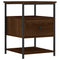 vidaXL Bedside Cabinets 2 pcs Brown Oak 40x42x56 cm Engineered Wood