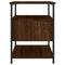 vidaXL Bedside Cabinets 2 pcs Brown Oak 40x42x56 cm Engineered Wood