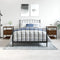vidaXL Bedside Cabinets 2 pcs Brown Oak 40x42x56 cm Engineered Wood