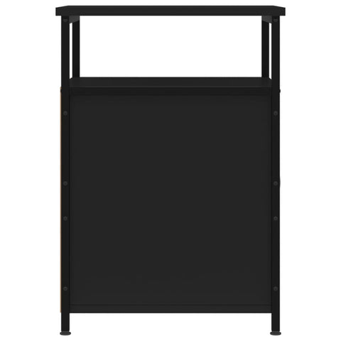 vidaXL Bedside Cabinets 2 pcs Black 40x42x60 cm Engineered Wood