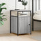 vidaXL Bedside Cabinet Grey Sonoma 40x42x60 cm Engineered Wood
