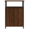 vidaXL Bedside Cabinet Brown Oak 40x42x60 cm Engineered Wood