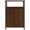 vidaXL Bedside Cabinets 2 pcs Brown Oak 40x42x60 cm Engineered Wood