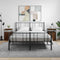 vidaXL Bedside Cabinets 2 pcs Brown Oak 40x42x60 cm Engineered Wood