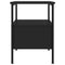 vidaXL Bedside Cabinets 2 pcs Black 34x36x50 cm Engineered Wood