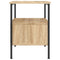 vidaXL Bedside Cabinet Sonoma Oak 34x36x50 cm Engineered Wood