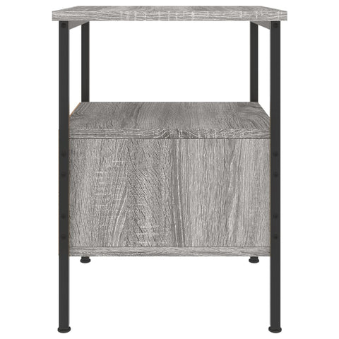 vidaXL Bedside Cabinets 2 pcs Grey Sonoma 34x36x50 cm Engineered Wood