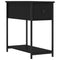 vidaXL Bedside Cabinet Black 30x60x60 cm Engineered Wood