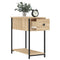 vidaXL Bedside Cabinets 2 pcs Sonoma Oak 30x60x60 cm Engineered Wood