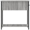 vidaXL Bedside Cabinet Grey Sonoma 30x60x60 cm Engineered Wood