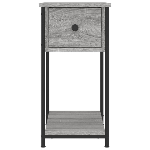 vidaXL Bedside Cabinets 2 pcs Grey Sonoma 30x60x60 cm Engineered Wood