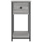 vidaXL Bedside Cabinets 2 pcs Grey Sonoma 30x60x60 cm Engineered Wood
