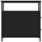 vidaXL Bedside Cabinets 2 pcs Black 30x60x60 cm Engineered Wood