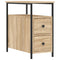 vidaXL Bedside Cabinets 2 pcs Sonoma Oak 30x60x60 cm Engineered Wood