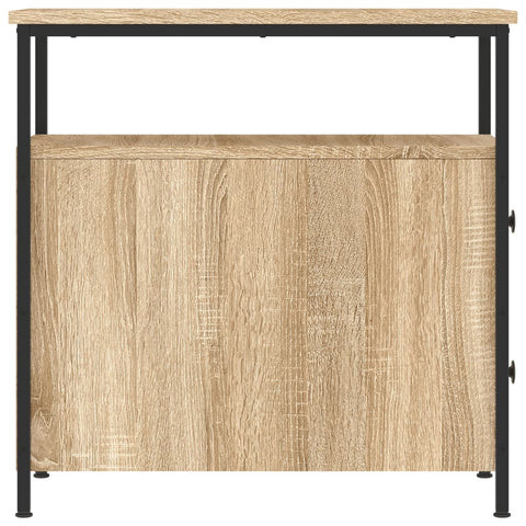 vidaXL Bedside Cabinets 2 pcs Sonoma Oak 30x60x60 cm Engineered Wood