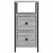 vidaXL Bedside Cabinet Grey Sonoma 30x60x60 cm Engineered Wood