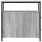 vidaXL Bedside Cabinet Grey Sonoma 30x60x60 cm Engineered Wood
