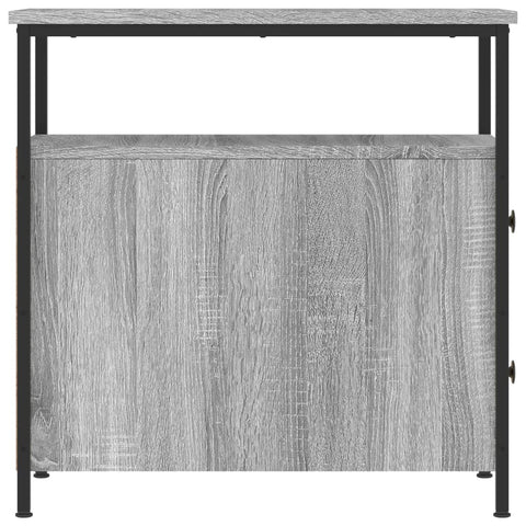 vidaXL Bedside Cabinets 2 pcs Grey Sonoma 30x60x60 cm Engineered Wood