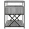 vidaXL Bedside Cabinet Grey Sonoma 40x42x55 cm Engineered Wood