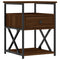 vidaXL Bedside Cabinets 2 pcs Brown Oak 40x42x55 cm Engineered Wood