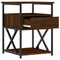 vidaXL Bedside Cabinets 2 pcs Brown Oak 40x42x55 cm Engineered Wood
