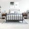vidaXL Bedside Cabinets 2 pcs Brown Oak 40x42x55 cm Engineered Wood
