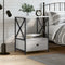 vidaXL Bedside Table Grey Sonoma 50x41x65 cm Engineered Wood