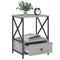 vidaXL Bedside Tables 2 pcs Grey Sonoma 50x41x65 cm Engineered Wood
