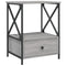 vidaXL Bedside Tables 2 pcs Grey Sonoma 50x41x65 cm Engineered Wood