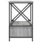 vidaXL Bedside Tables 2 pcs Grey Sonoma 50x41x65 cm Engineered Wood