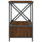 vidaXL Bedside Table Brown Oak 50x41x65 cm Engineered Wood