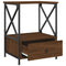 vidaXL Bedside Tables 2 pcs Brown Oak 50x41x65 cm Engineered Wood