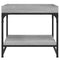 vidaXL Coffee Table Grey Sonoma 49.5x49.5x45 cm Engineered Wood