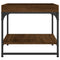 vidaXL Coffee Table Brown Oak 49.5x49.5x45 cm Engineered Wood