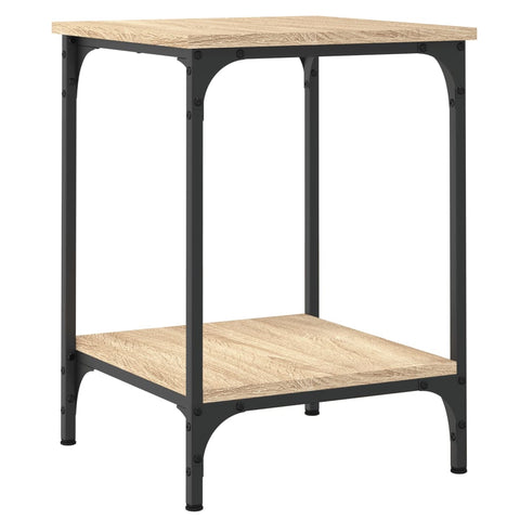 vidaXL Coffee Table Sonoma Oak 40x40x55 cm Engineered Wood