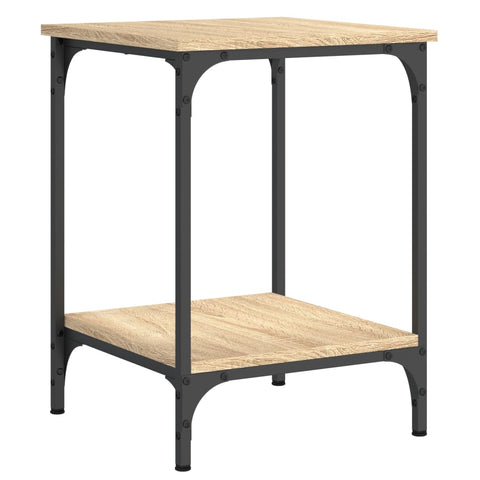 vidaXL Coffee Table Sonoma Oak 40x40x55 cm Engineered Wood