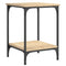 vidaXL Coffee Table Sonoma Oak 40x40x55 cm Engineered Wood