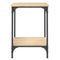 vidaXL Coffee Table Sonoma Oak 40x40x55 cm Engineered Wood