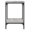 vidaXL Coffee Table Grey Sonoma 40x40x55 cm Engineered Wood
