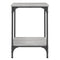 vidaXL Coffee Table Grey Sonoma 40x40x55 cm Engineered Wood