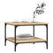 vidaXL Coffee Table Sonoma Oak 55x55x40 cm Engineered Wood