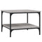vidaXL Coffee Table Grey Sonoma 55x55x40 cm Engineered Wood