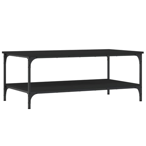 vidaXL Coffee Table Black 100x55x40 cm Engineered Wood