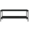 vidaXL Coffee Table Black 100x55x40 cm Engineered Wood