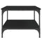 vidaXL Coffee Table Black 100x55x40 cm Engineered Wood