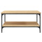 vidaXL Coffee Table Sonoma Oak 80x80x40 cm Engineered Wood