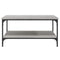 vidaXL Coffee Table Grey Sonoma 80x80x40 cm Engineered Wood