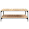 vidaXL Coffee Table Sonoma Oak 100x100x40 cm Engineered Wood