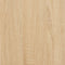 vidaXL Coffee Table Sonoma Oak 100x100x40 cm Engineered Wood