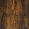 vidaXL Coffee Table Smoked Oak 100x100x40 cm Engineered Wood